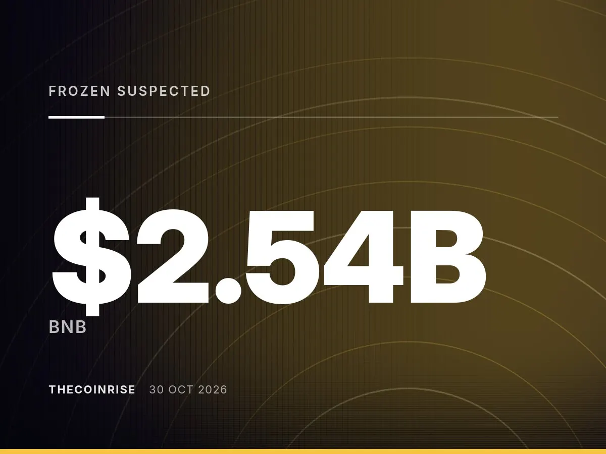 $2.54 Billion Frozen by Binance After Suspected Record-Breaking Hack