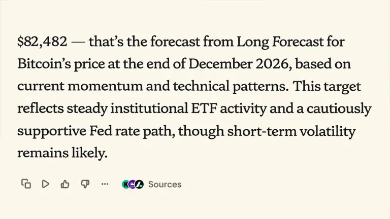 9 AI Models Predict Bitcoin’s Year-End Price, From $82K to $112K