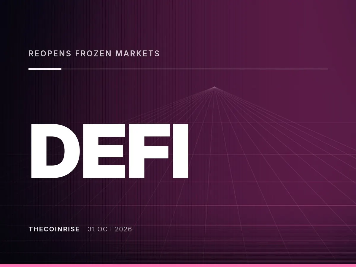 Aave Reopens Frozen Lending Markets, Keeps Nine Assets at Zero Collateral Value
