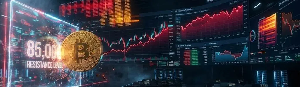 Bitcoin Faces a $85K Supply Wall as 4M BTC Holders Threaten Recovery: Glassnode