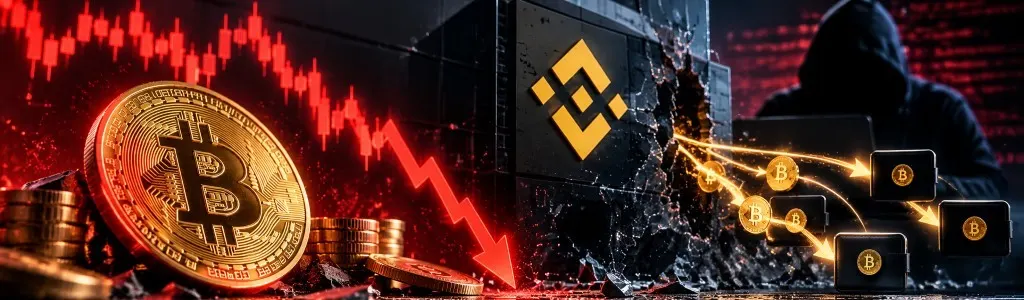 Bitcoin Falls Below $77,000 as $6.3B Binance Breach Deepens Crypto Selloff