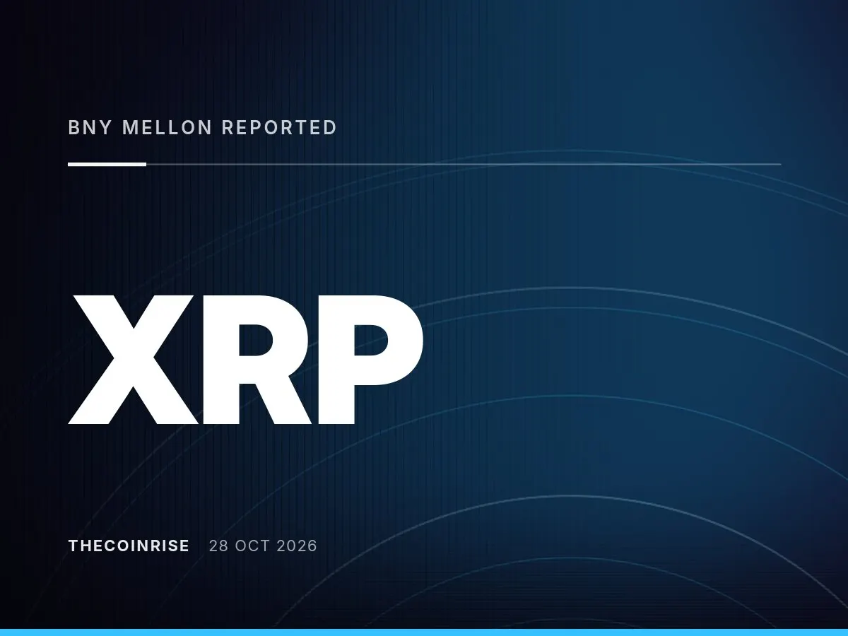BNY Mellon Reported to Offer XRP Custody Through a Single Rollout Model
