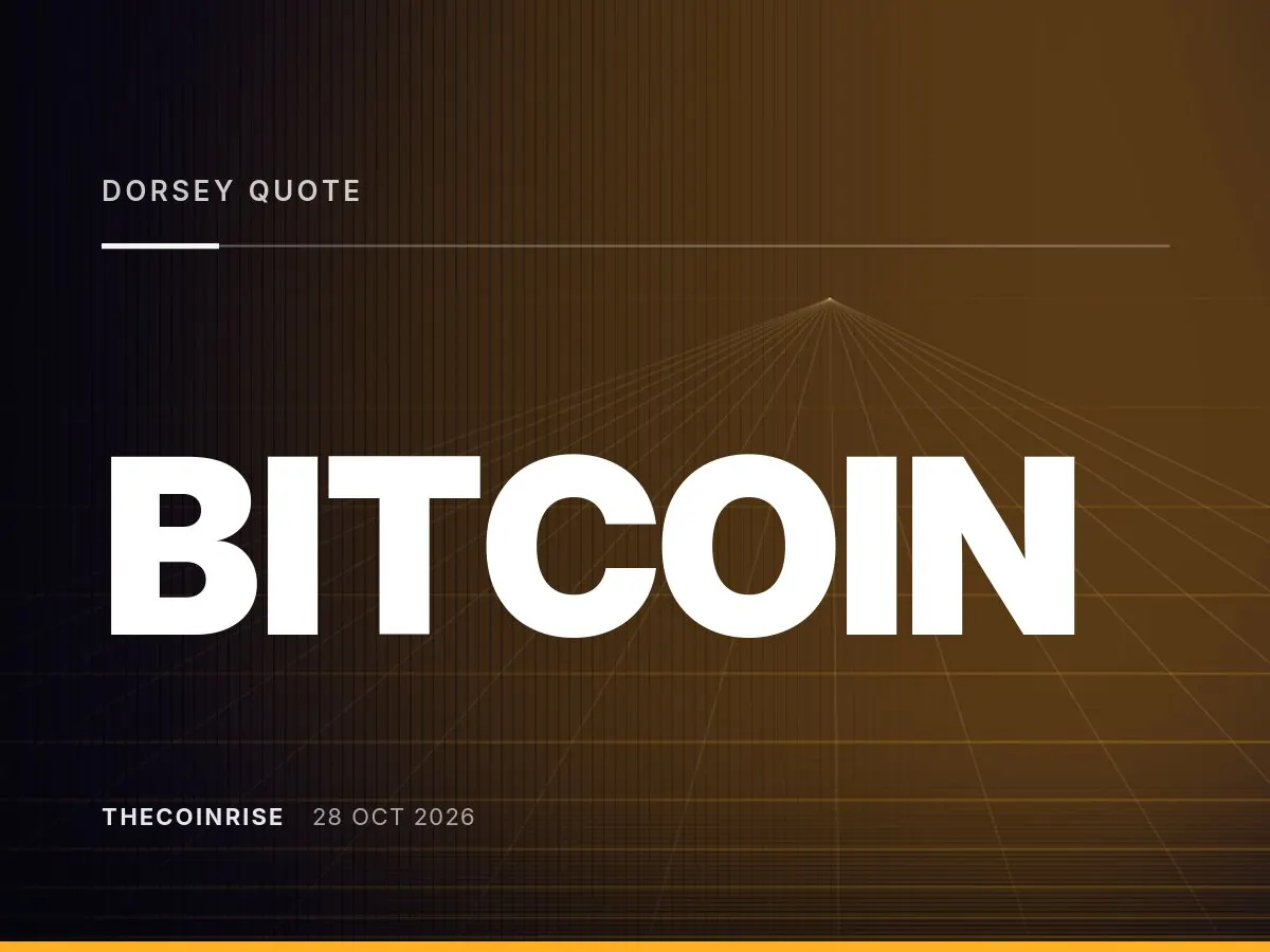 Dorsey Bitcoin Quote: October 2026 or January 2025?