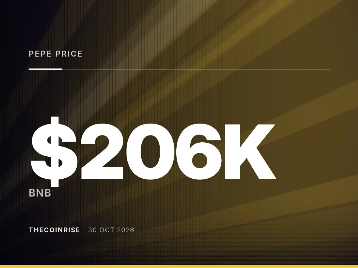 PEPE Price Drops After Binance Hacker Dumps 7 Trillion Tokens, Despite $206K Whale Buy