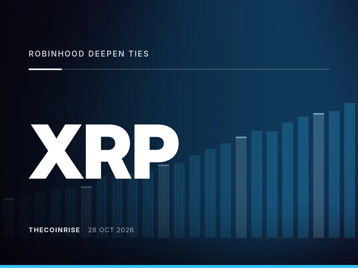 Ripple and Robinhood Deepen Ties as RLUSD Stablecoin Expands to Retail, Institutional Use