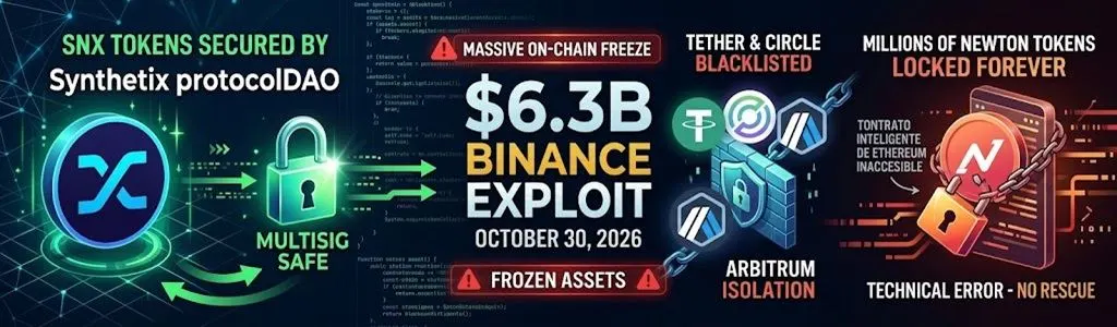 Synthetix Successfully Recovers Locked SNX and Newton Tokens