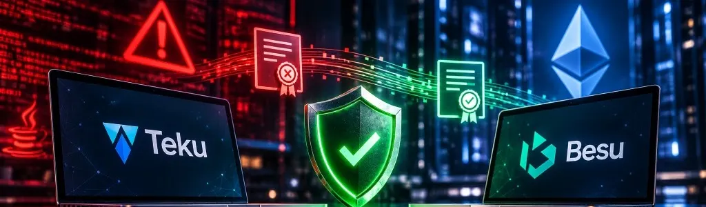 Teku and Besu Patch eMudhra Certificate Risk That Could Redirect Validator Rewards