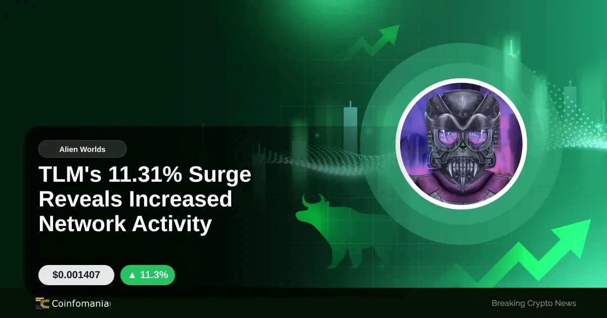 TLM’s 11.31% Surge Reveals Increased Network Activity