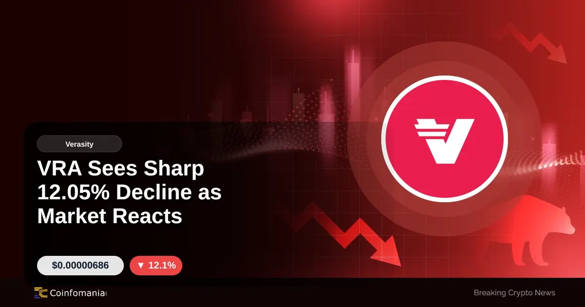VRA Sees Sharp 12.05% Decline as Market Reacts